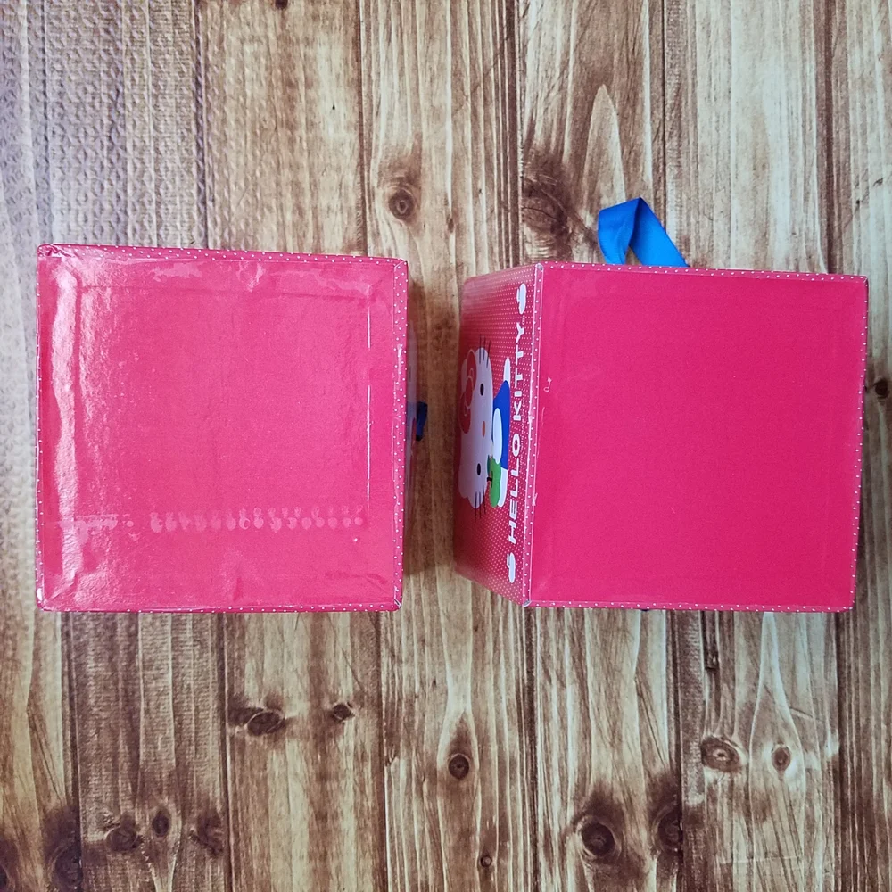 Hello Kitty Red/White Journal & Notebook Set Stationary Office Notepad Sanrio